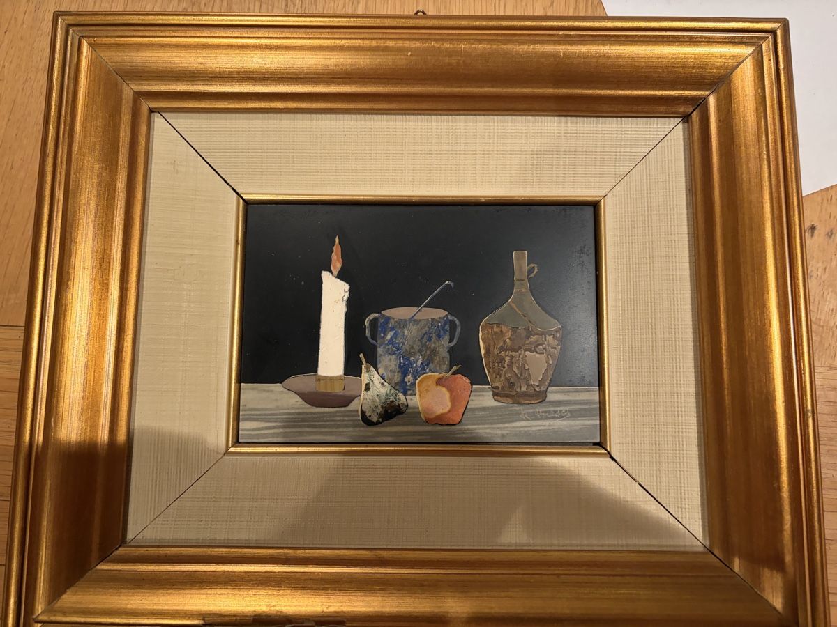 Gemälde:  tableau en marbre signé R.Braser – Gebraucht aus Echallens von leo_dk2d 3