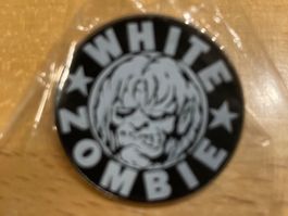 White Zombie Pin Anstecker Punk Roc Metal Band