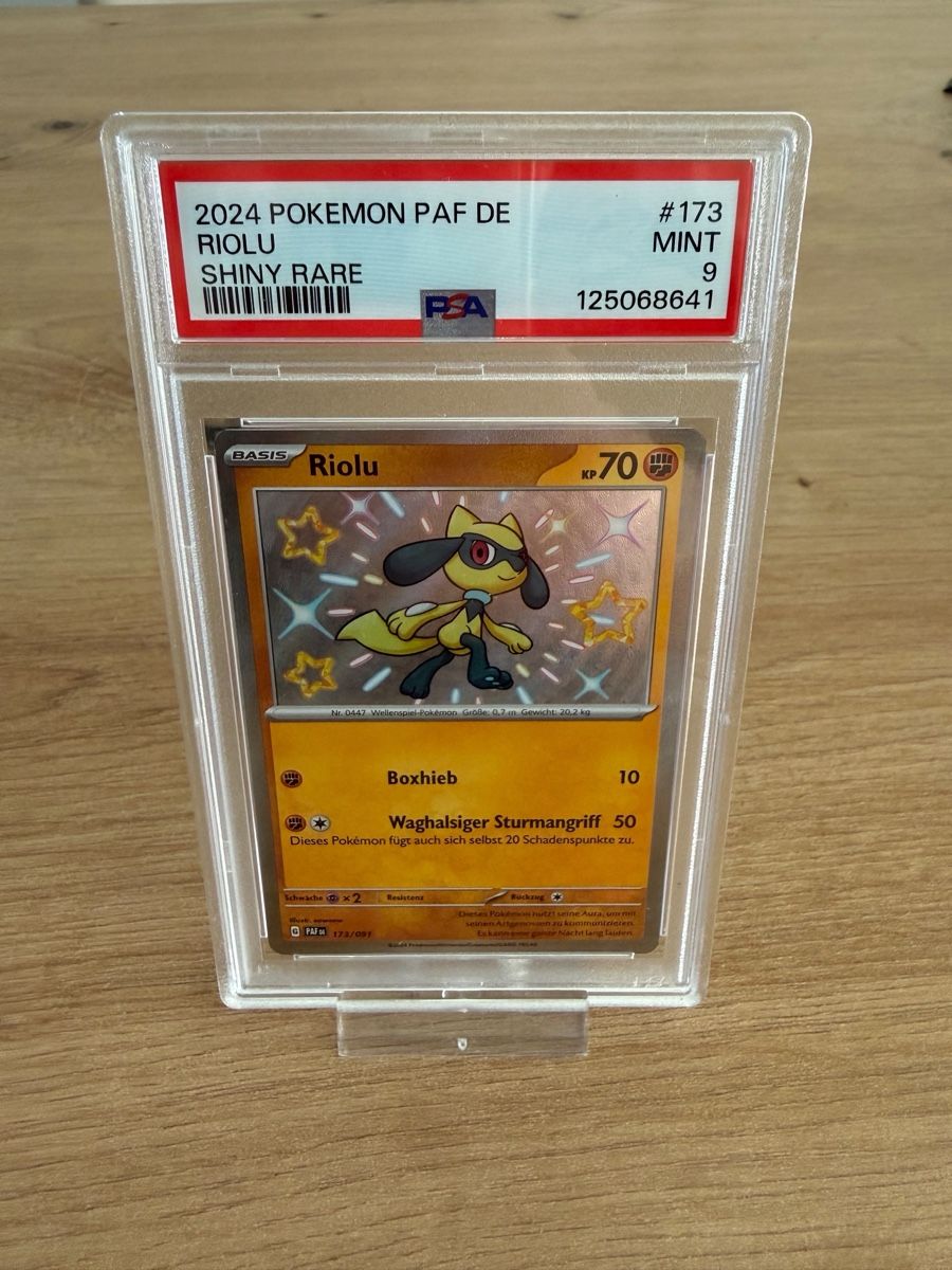 Pokémon Cartes à collectionner: PSA POKEMON RIOLU SLAB – Neuf avec emballage d'origine à Hinwil par Marco22117