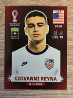 Giovanni Reyna Panini WM Cup Qatar 2022