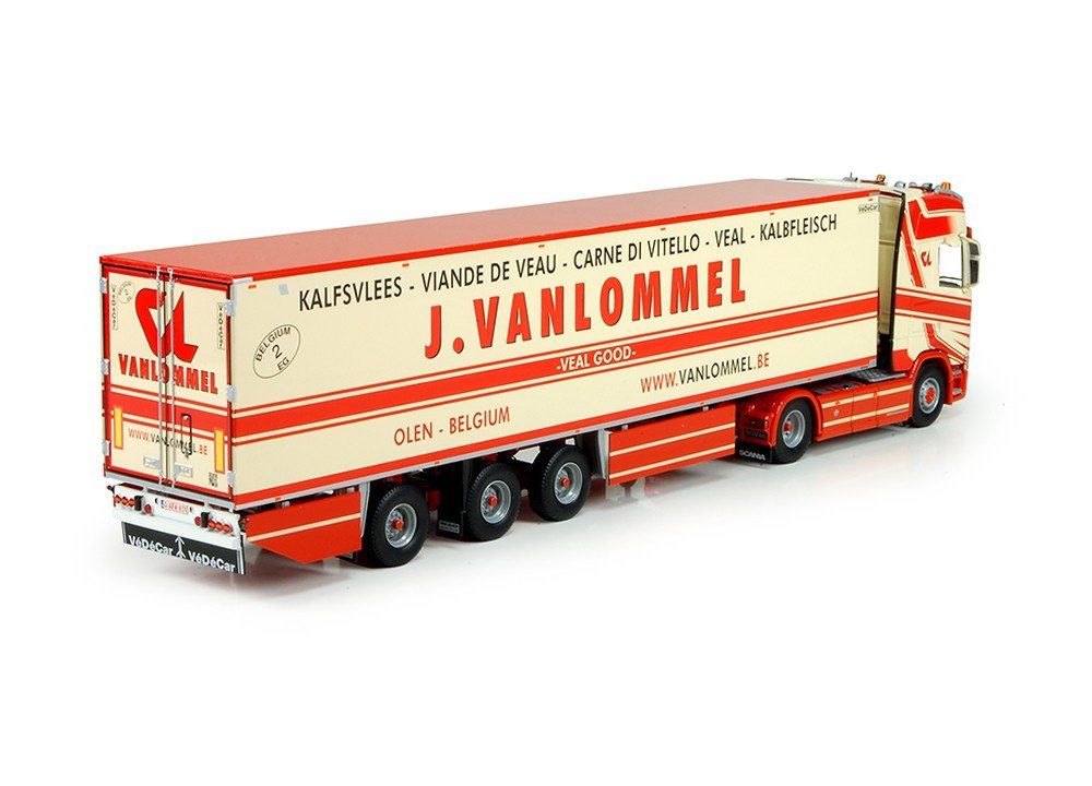 Tekno Kit di modellismo & Modellini statici: Tekno 72741 Scania van Lommel – Nuovo e nell'imballaggio originale da Dagmersellen venduto da FBM-Bacheli 2