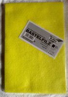 Bastelfilz 20x30 cm Gelb Filz basteln schneidern