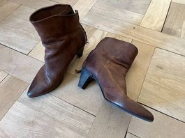 HALMANERA Stiefelette Echtleder Gr. 40