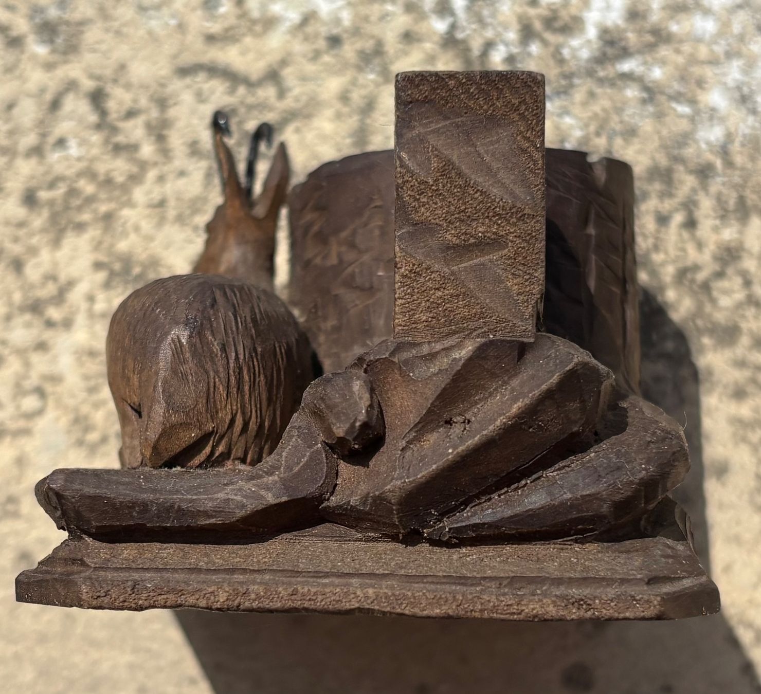 Figurines: Bois sculpté chamois, ancien style Rustique – D'occasion à Neuchâtel par gefdeneuch 4