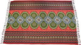 Mandala Sarong Lunghi Pareo, Viskose Tuch als Kleid Deko etc