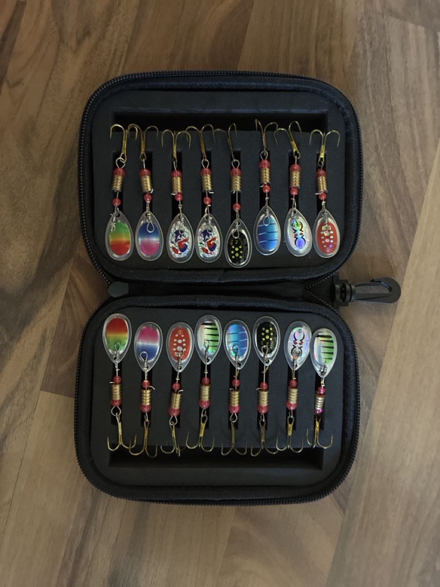 Köder: Spinnerköder Set (16stk) – Gebraucht aus Schwarzenburg von mtsch14