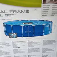 Intex Pool 457x122 cm inkl. Salzwassersystem 