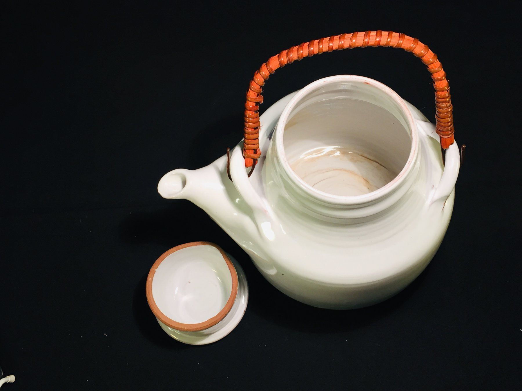 Teekannen: Keramik Teekanne / Krug / Tea Pot – Gebraucht aus Schaffhausen von vintageville 7