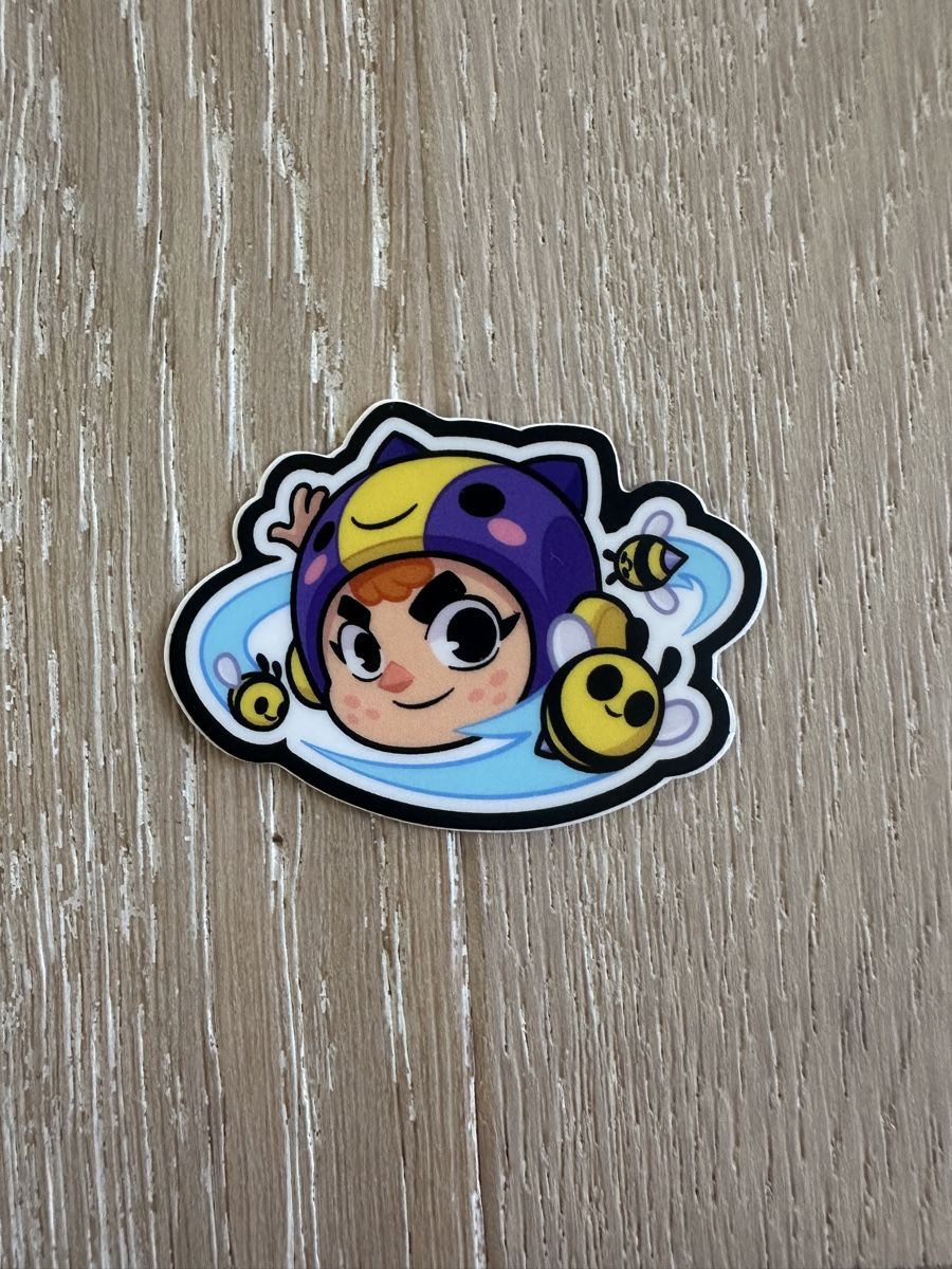 Aufkleber: Sticker Brawl Stars Bee – Neu und originalverpackt aus Fribourg von wat_2cff