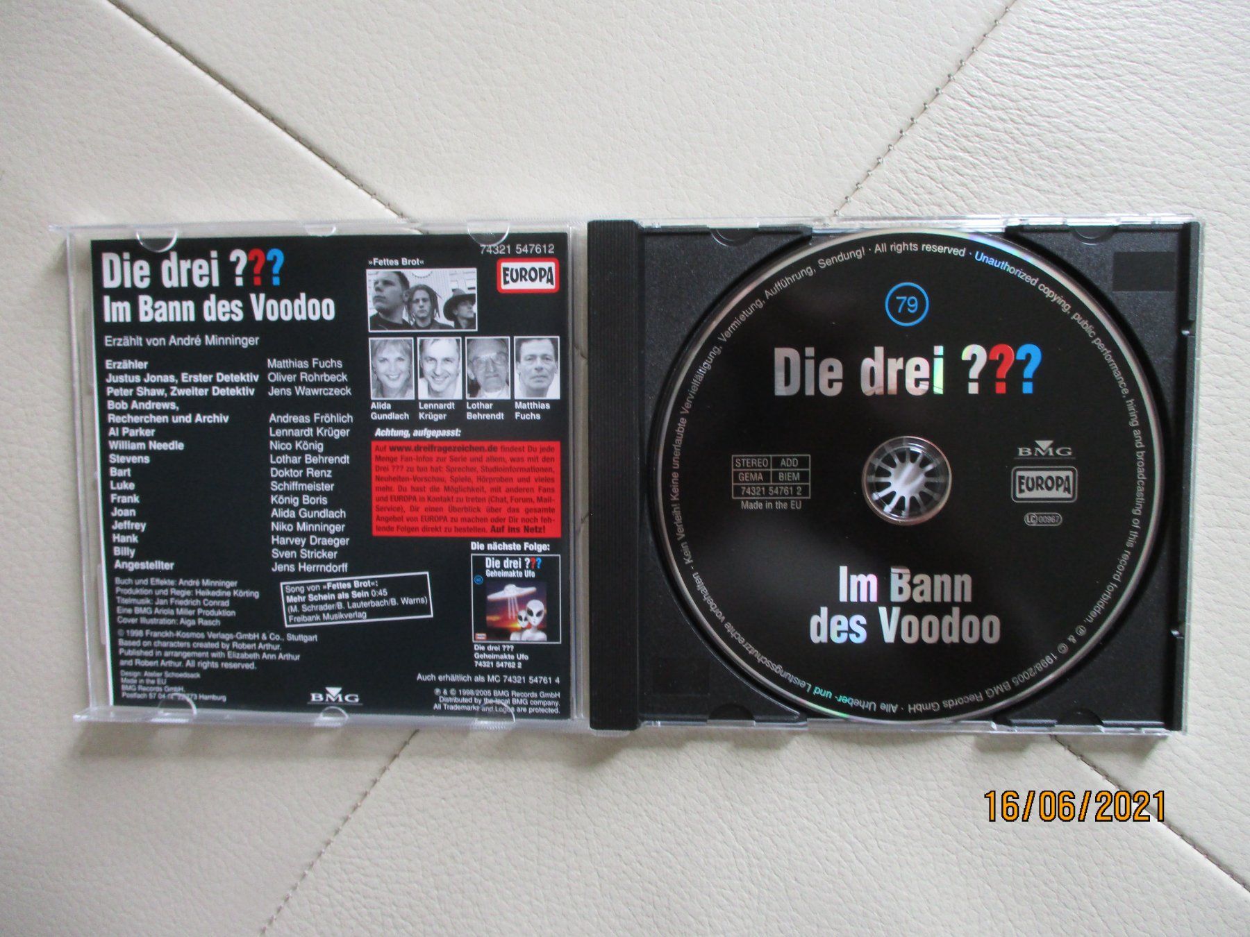 Audiolibri: Die drei Fragezeichen Folge 79 – Usato da Liestal venduto da Disc-Point 1
