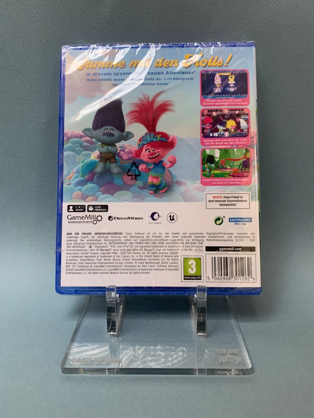 Sony Giochi: PS5 / Trolls: Remix Rescue / NEU – Nuovo e nell'imballaggio originale da Kölliken venduto da sergesellsretro 1