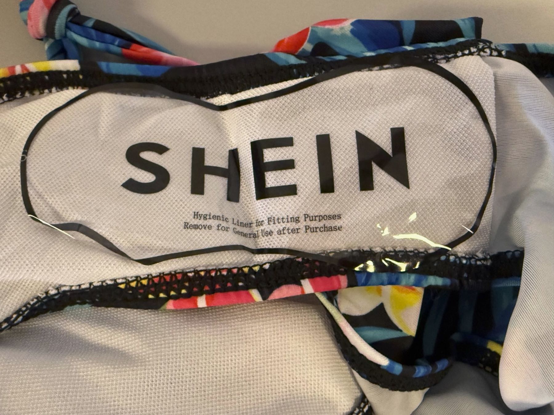 Shein Costumi da bagno & Bikini: Bikini Set, NEU, Gr. M, Himmelblau & Blumenmuster – Nuovo e nell'imballaggio originale da Riedt b. Erlen venduto da Malaika57 4