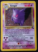 Gengar 5/62 Fossil Holo - Damage