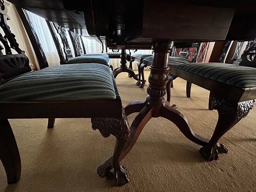 Set di tavolo e panche: Table à manger extensibles et chaises | Antiquité – Usato da Prilly venduto da Adri_61 2