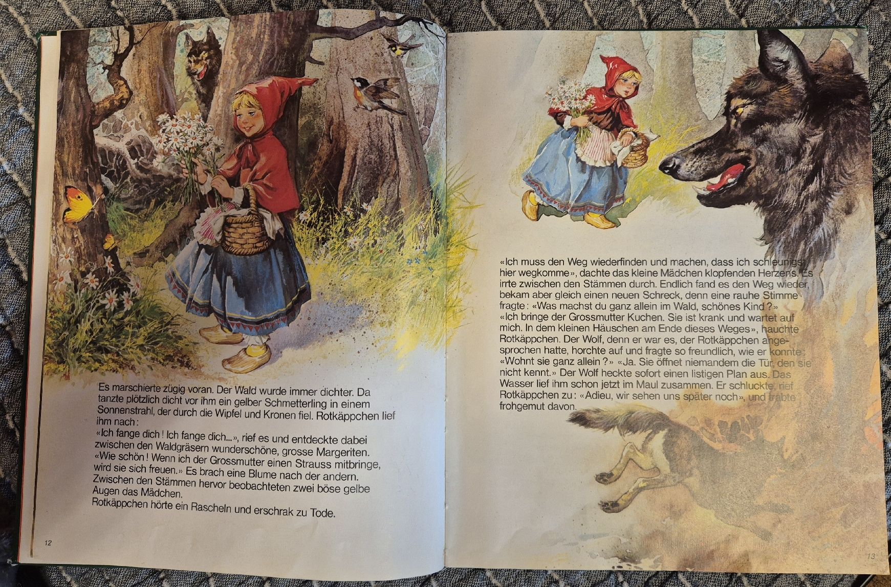 Libri: Märchenbuch "Rotkäppchen", Mondo Verlag, Vintage – Usato da Halten venduto da GiMu.84 4