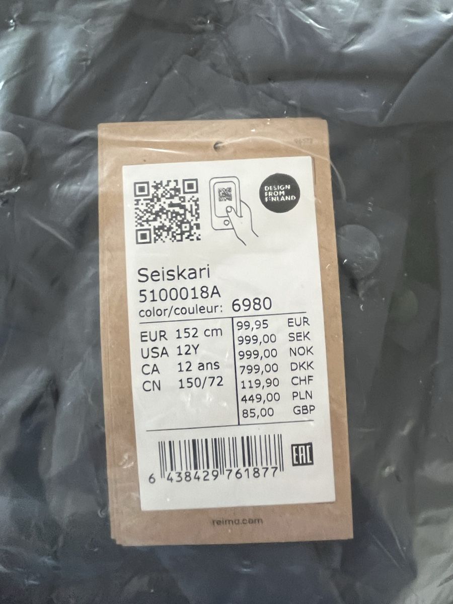 Reima Giacche: Reima Regenjacke Gr. 152 – Nuovo e nell'imballaggio originale da Birmensdorf ZH venduto da Liruli 3