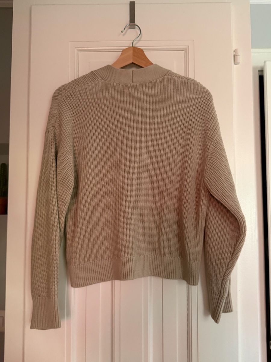 H&M Maglioni & Felpe: H&M Knit Cardigan, Size Small, beige – Usato da Genève venduto da jud_xrl8 1
