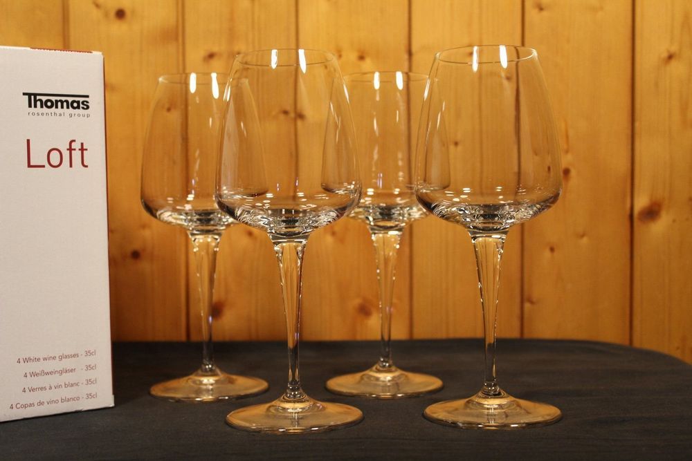 Weingläser Set Glasmark Krosno 6x360ml - Rotwein Weisswein Gläser Spülmaschinenfest Weingläser Spülmaschinenfest
