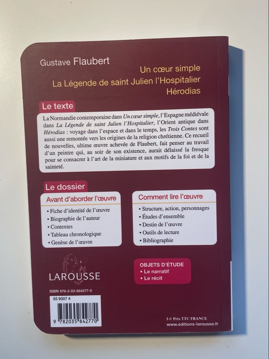 Libri: Trois Contes - Flaubert – Usato da Chemin venduto da nzr_s6sy 1