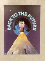 Promoplakat Back To The Future (beidseitig, hat Falze)