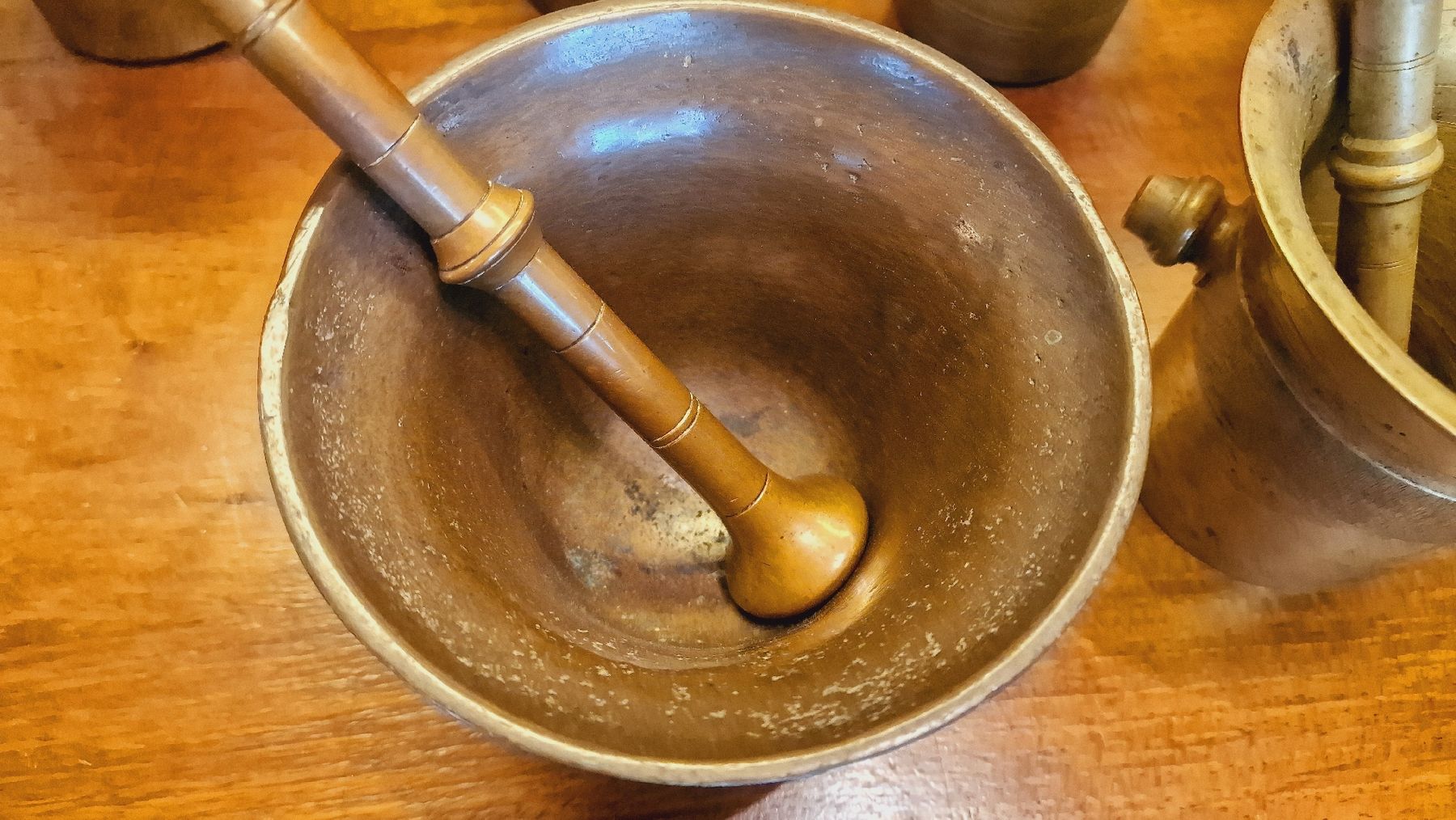 Altro per cucinare: LOT 11× ANTIKE MÖRSER – Usato da BERN venduto da Intarsia 6