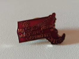 Pin Massachusetts USA