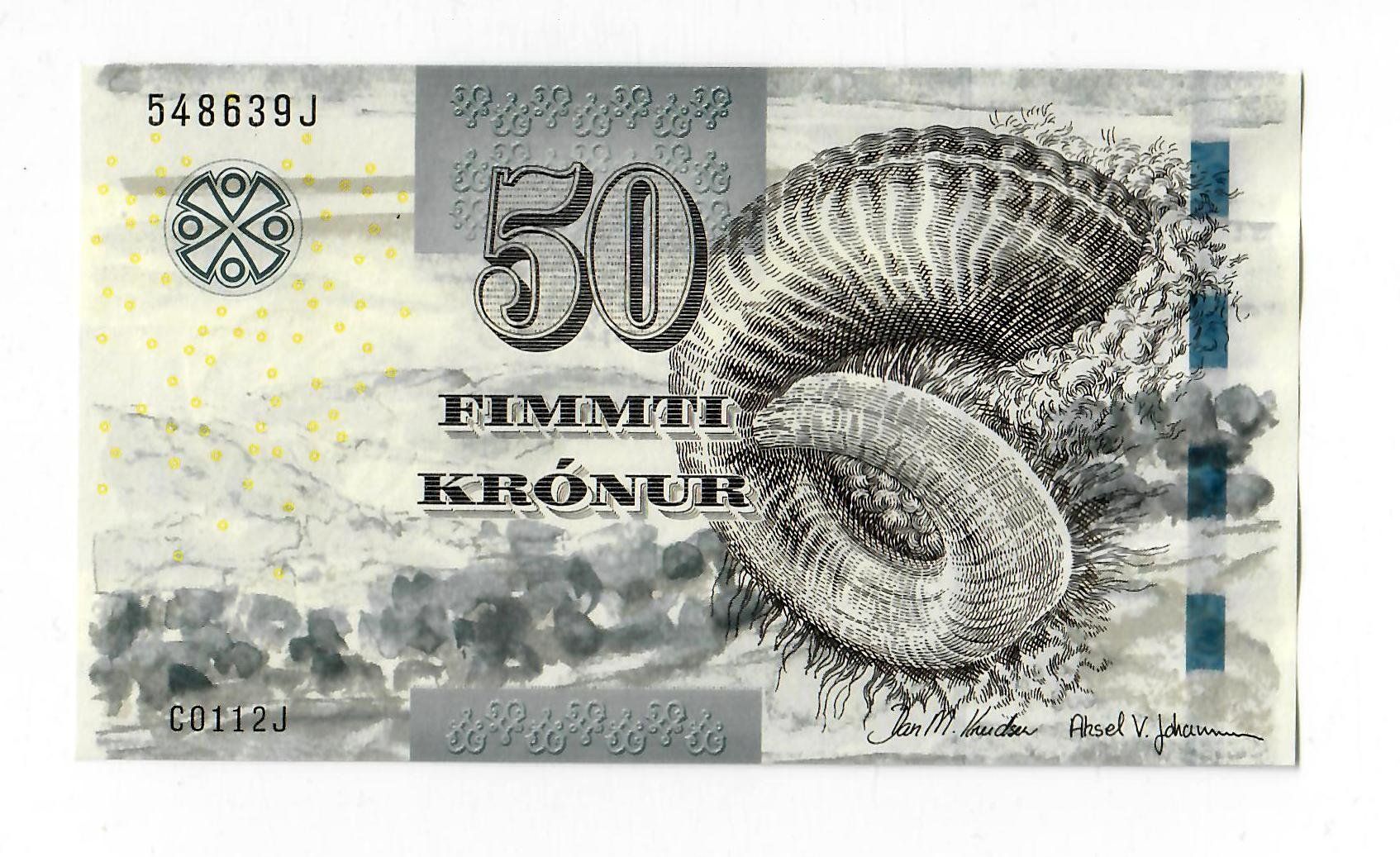 Banconote: Banknote Färör, 50 Kronur, UNZ – Nuovo (secondo la descrizione) da Landquart venduto da balboajimmy