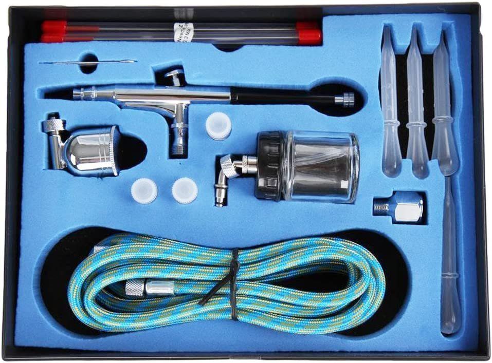 Compressori: Airbrush-Set und Kolbenkompressor – Nuovo e nell'imballaggio originale da Malters venduto da chaufhuesli 4