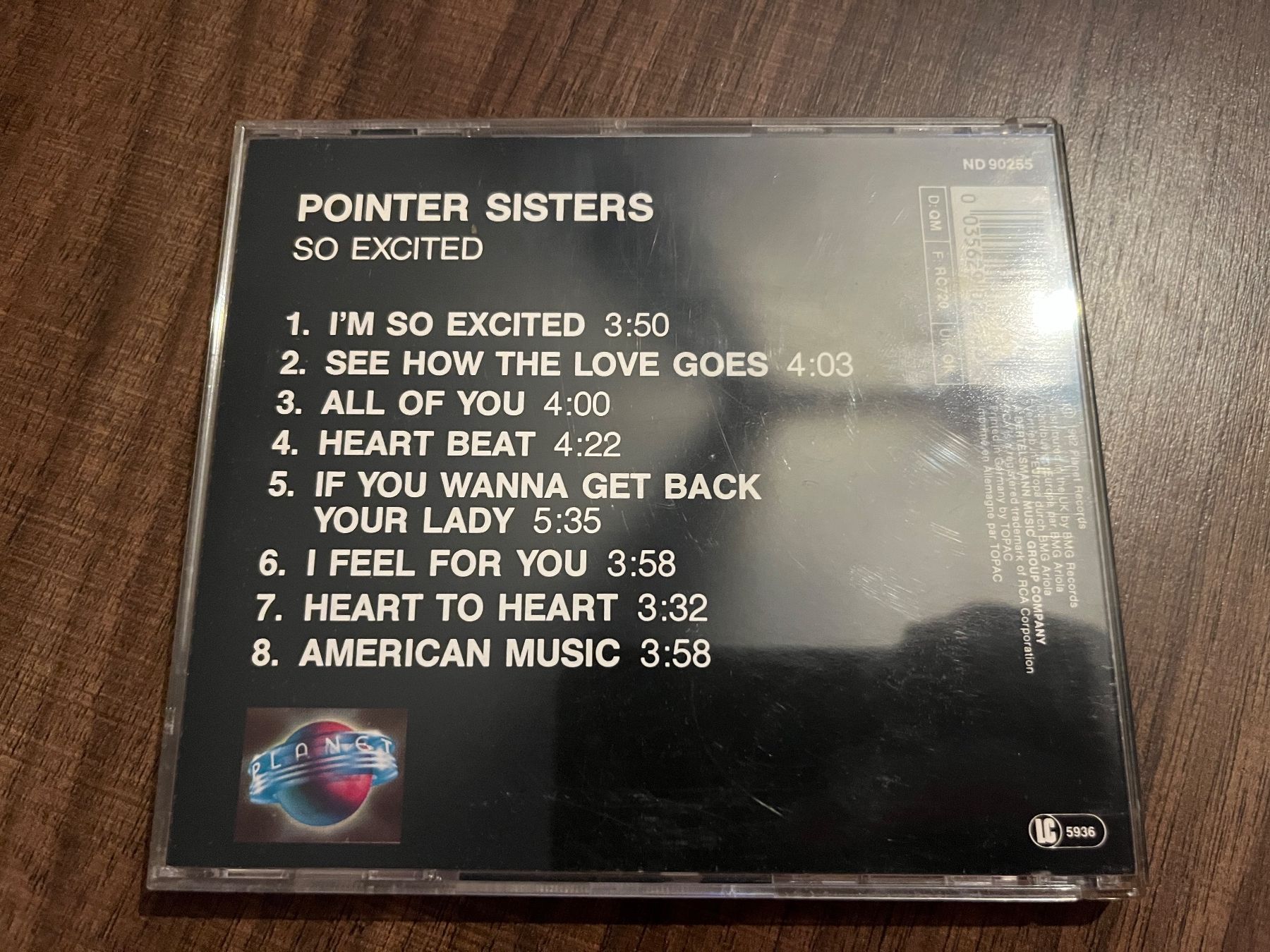 CD: Pointer Sisters - So Excited! CD 💿 – Usato da Sierre venduto da black.box 1