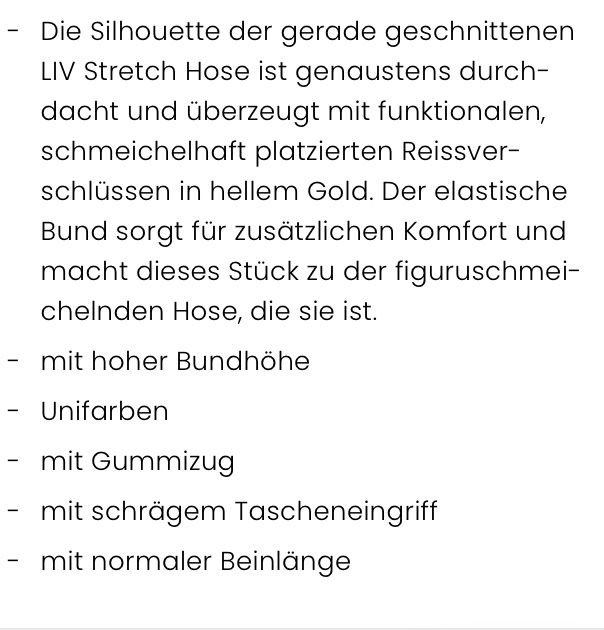 Ina Kess Pantaloni: INA KESS Hose black – Nuovo (secondo la descrizione) da Olten venduto da River5 4