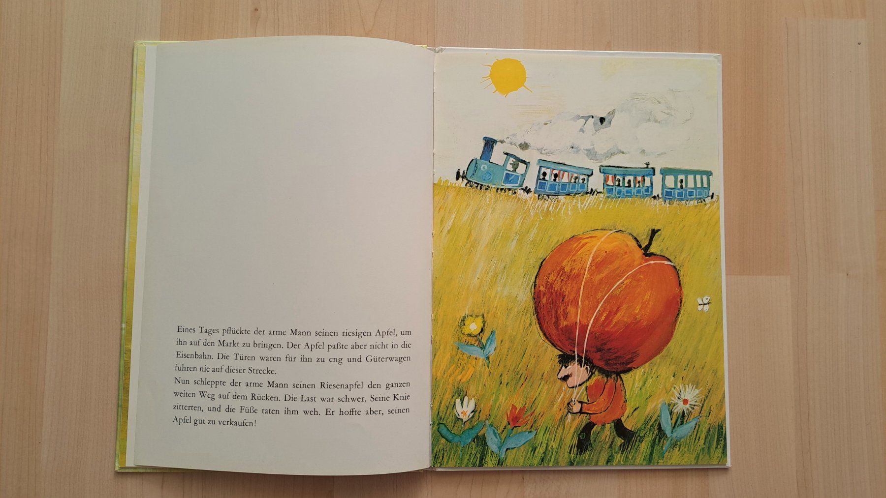 Libri: Janosch "Das Apfelmännchen"  1989 – Usato da Affoltern am Albis venduto da saminou01 4