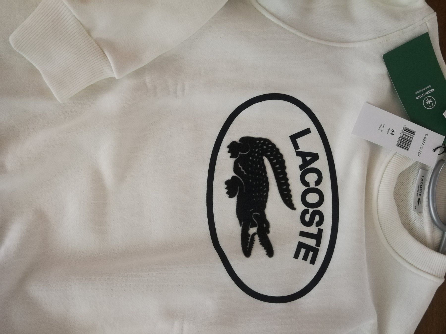 Pulls & Sweat-shirts: Lacoste Pullover Damen weiss XS – Neuf (Voir description) à Dielsdorf par Tombu 3