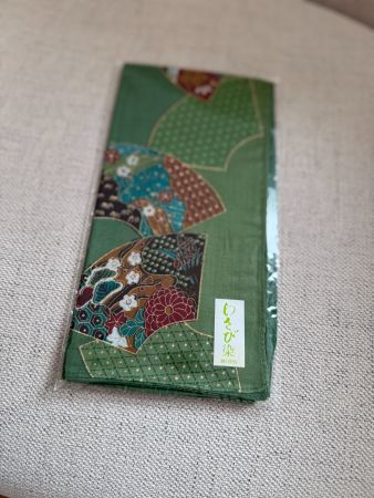 Japanisches Furoshiki Foulard/Einstecktuch Feinste Baumwolle