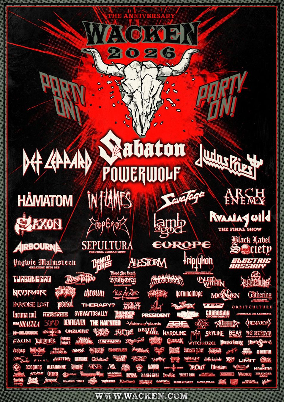 Biglietti: Wacken Open Air 2026 Tickets – Nuovo e nell'imballaggio originale da Tagelswangen venduto da Daubinator7 1