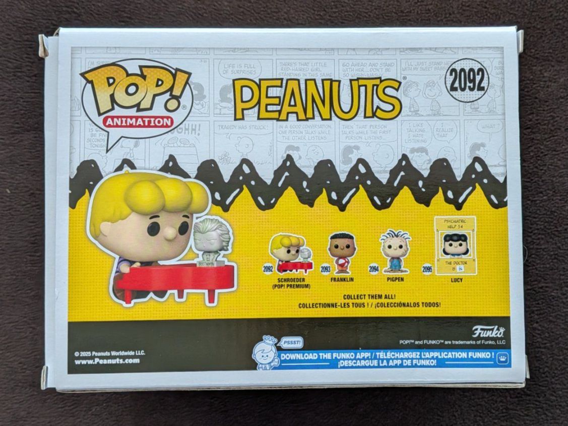 Funko Statuette: Funko Pop! The Peanuts - Premium Schroeder #2092 – Nuovo e nell'imballaggio originale da Obfelden venduto da RCO85 2
