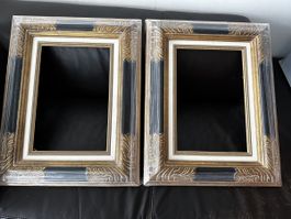 Lot de 2 cadres photos décoratifs | Style baroque | 20x25cm