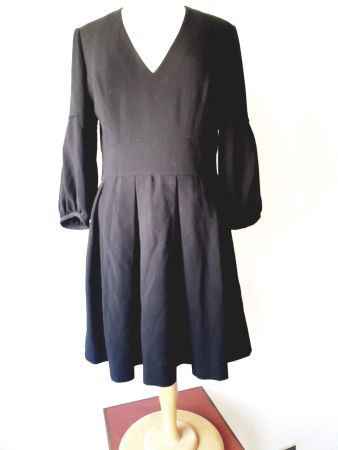 BA&SH KLEID DRESS 38 LUXUS PUR , top zu JACKE MANTEL BOOTS