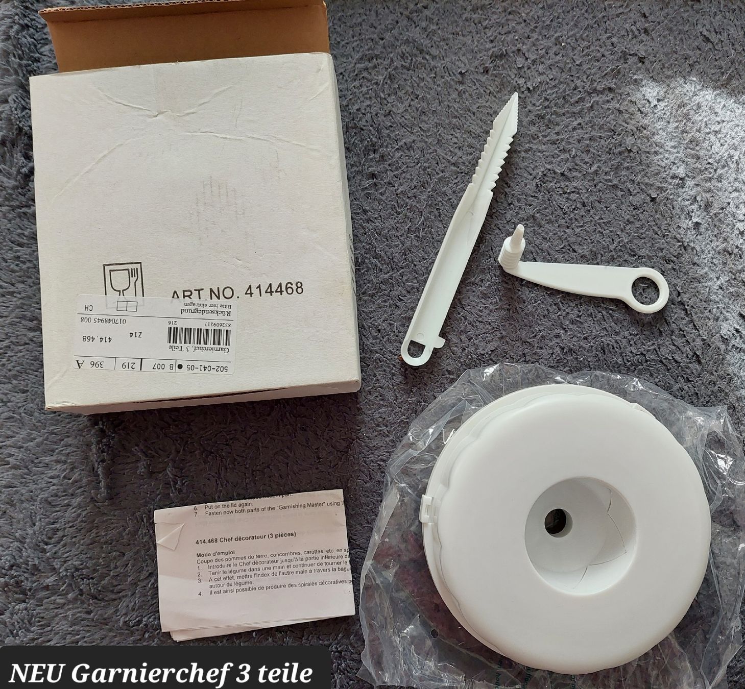 Appareils de cuisine: GarnierChef 3 Teile Neu – Neuf avec emballage d'origine à Stettlen par Dolores1987