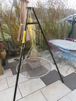 Fürfeuerschale🤩78cm+hochwertiger Inox Grillrost+ Drei Bein