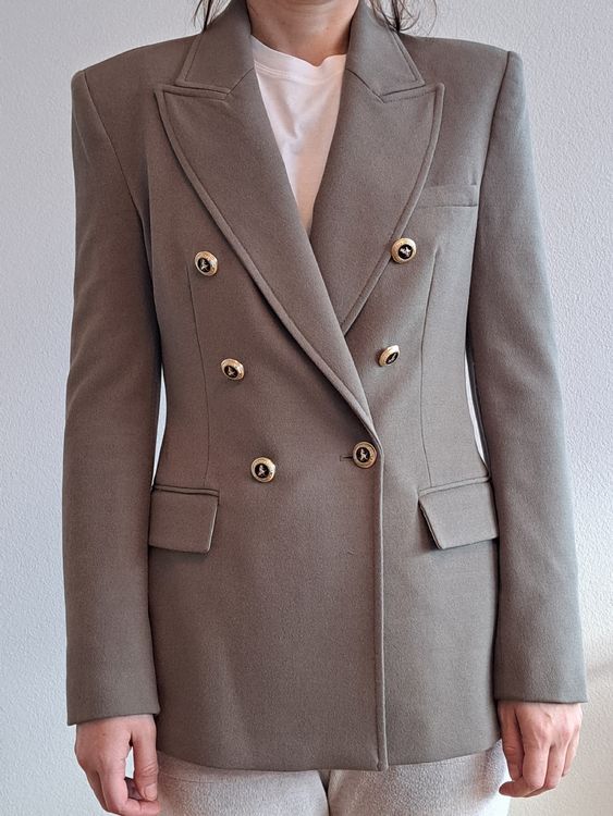 Zara blazer grün Olive green Kaufen auf Ricardo