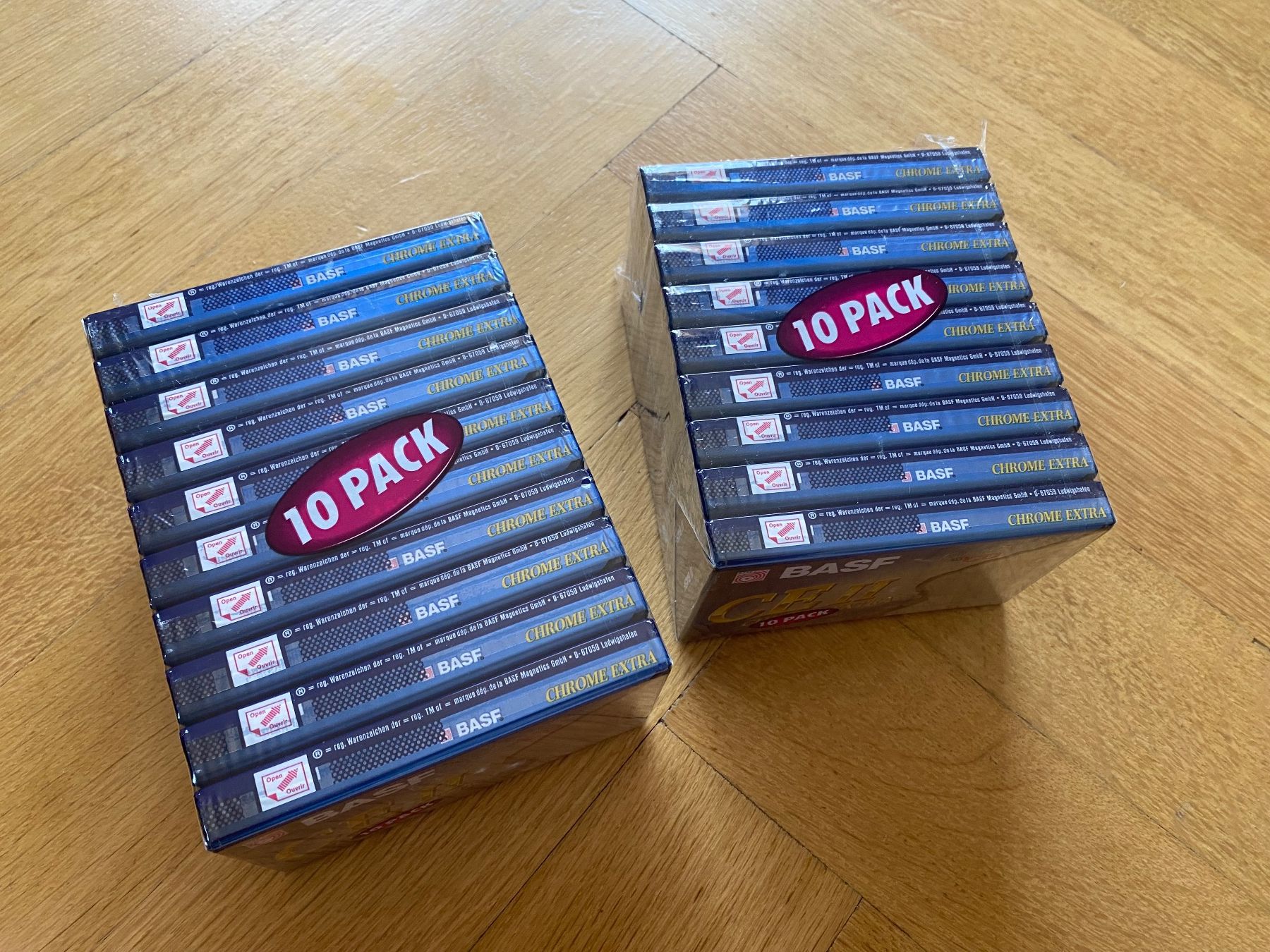 Kompaktkassetten: 19 BASF CE II Chrome Extra Kassetten NOS – Neu (gemäss Beschreibung) aus Grenchen von Vintagewatchoverdose 2