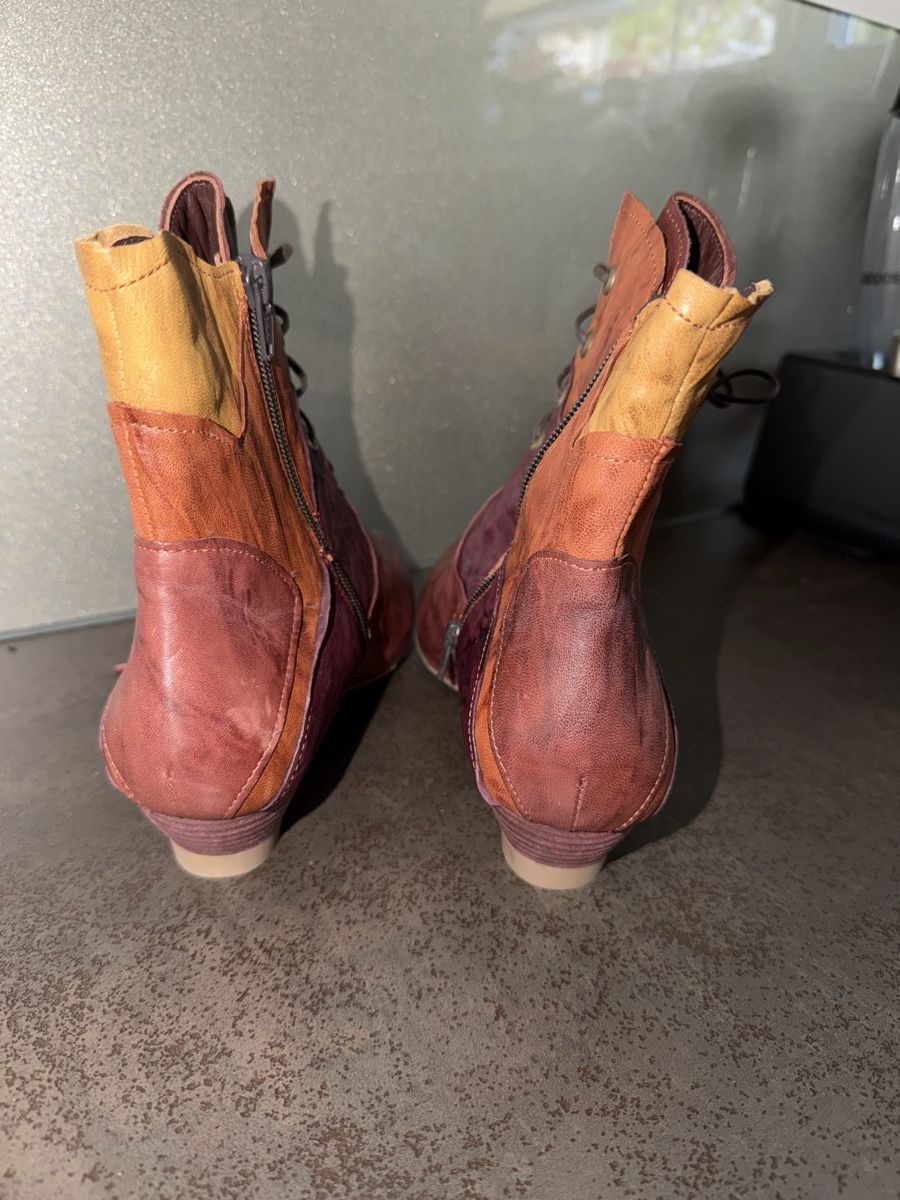 Think Scarpe da donna: Leder Stiefeletten THINK! 39 neu – Nuovo (secondo la descrizione) da Dornach venduto da samuti 1