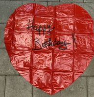 Herz „Happy Birthday“ zum aufblasen