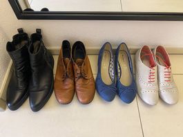 Schuh Paket Gr. 40 Pumps, Mjus..Gratisversand
