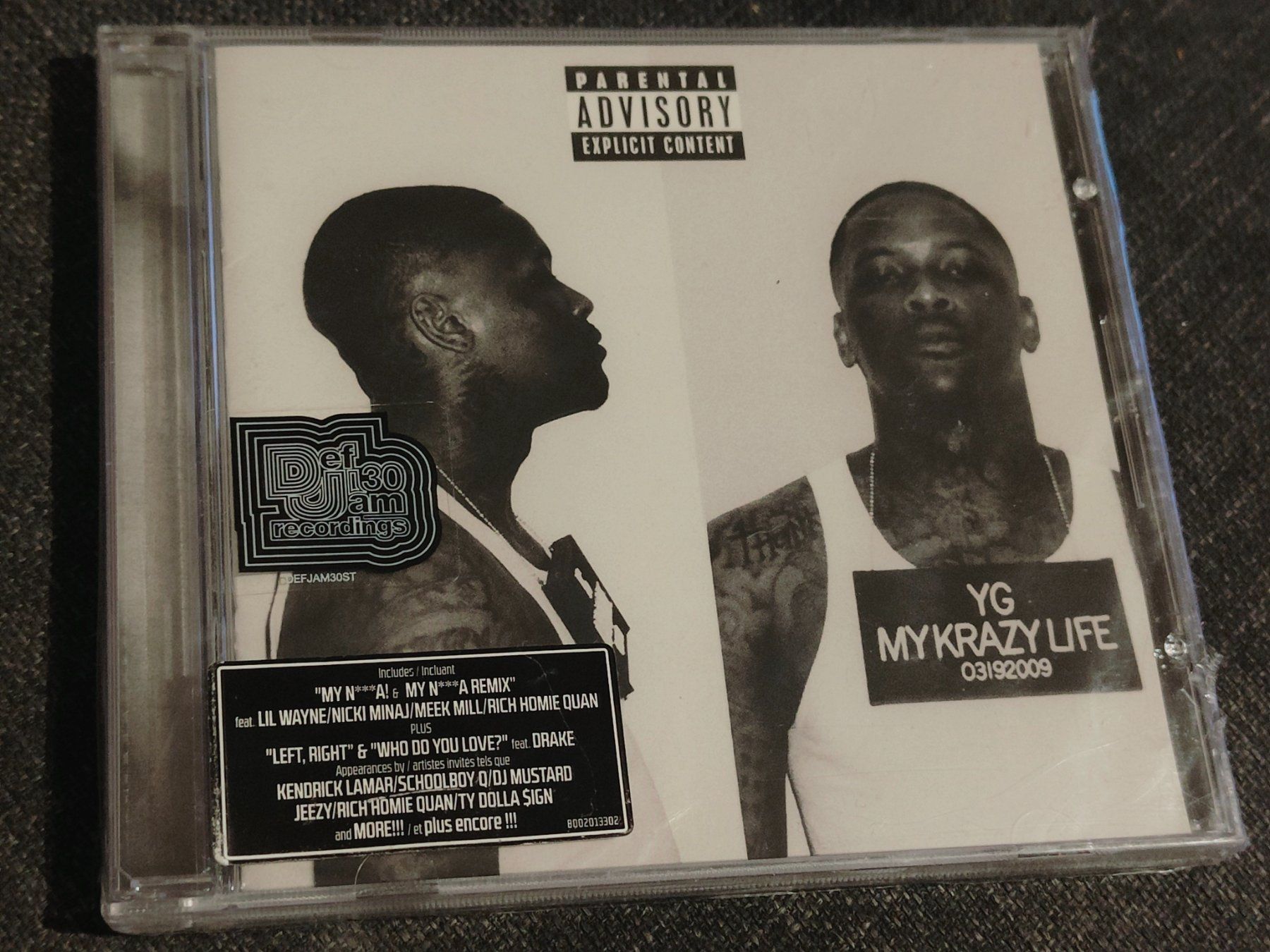 CD: YG - My Krazy Life – Nuovo e nell'imballaggio originale da Fribourg venduto da cristiana_vend