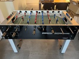 Fussballtisch Garlando Master Champion ITSF, Glasspielfeld,