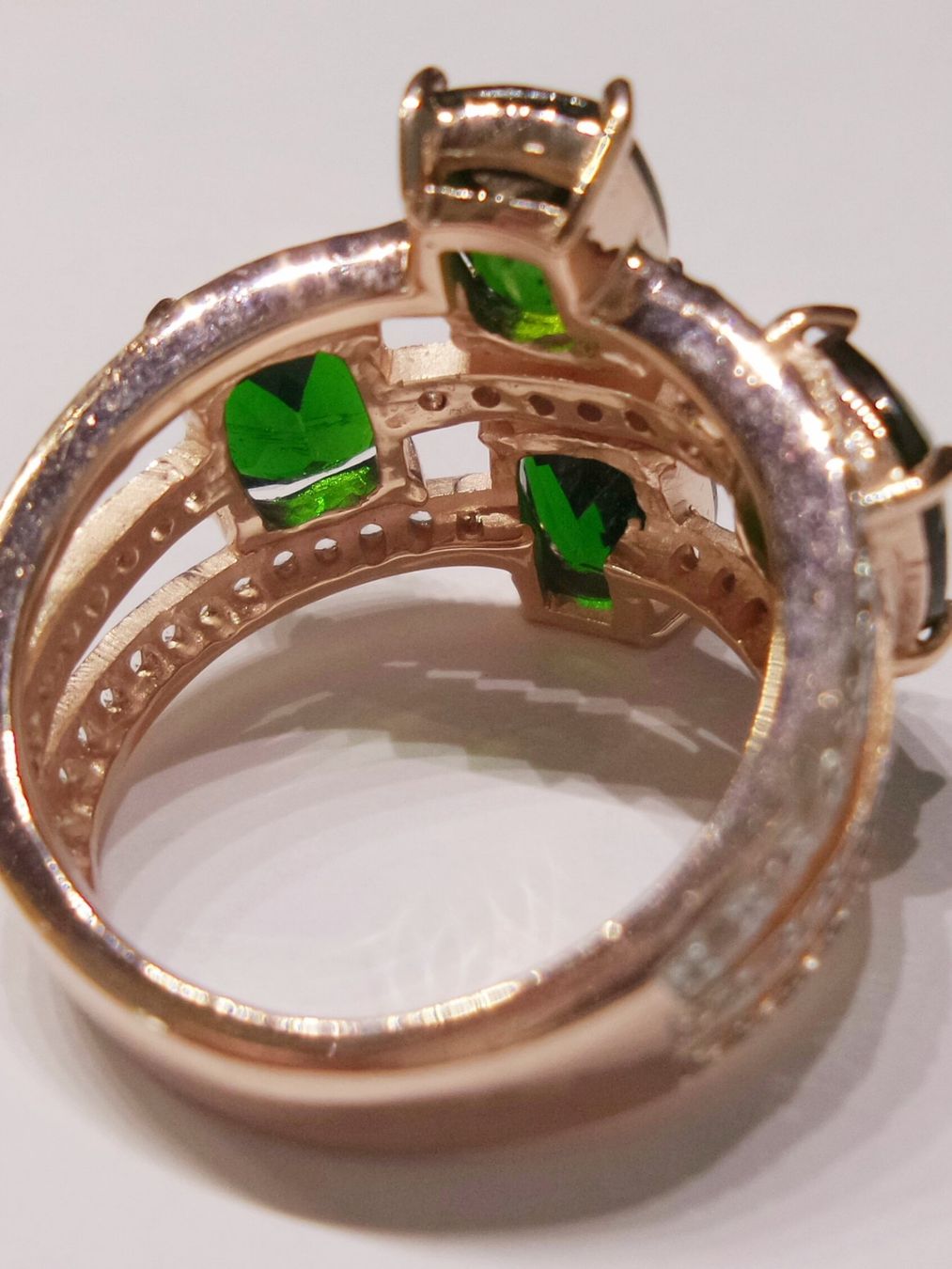 Bagues: Ring Rosévergoldets Silber Grösse 54 – Neuf (Voir description) à Zürich par Bieter04 4