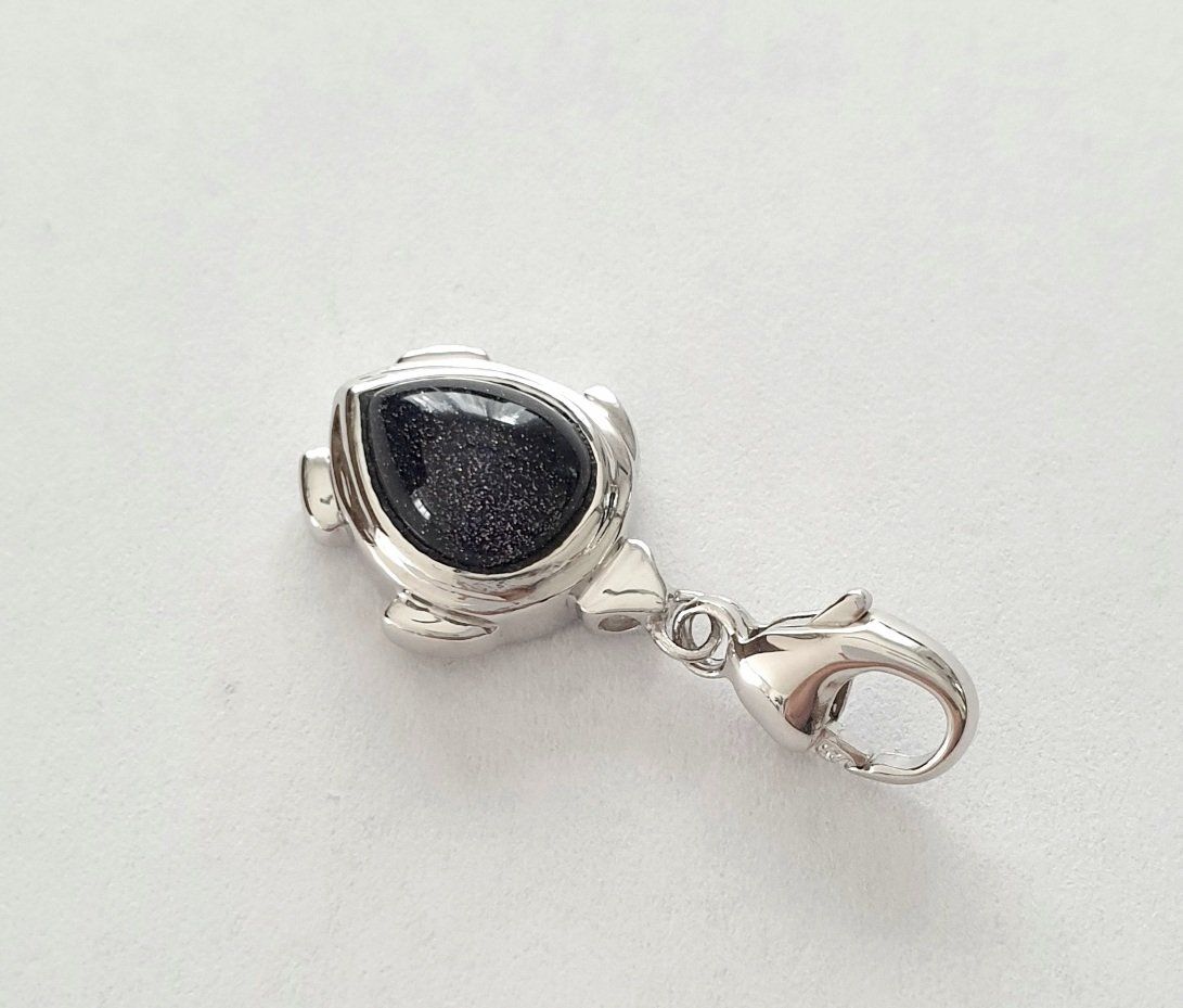 Anhänger: Charm Silber 925  "Schildkröte" (rhodiniert) – Neu und originalverpackt aus Uetikon am See von Coralreef 2