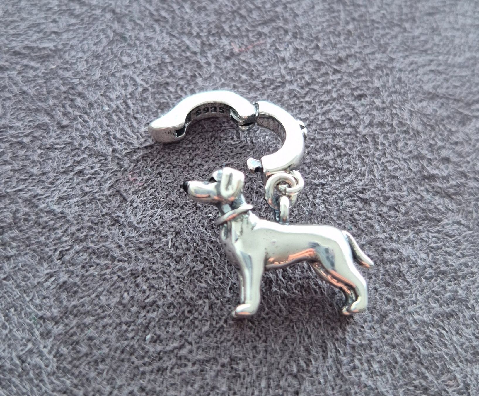 Ciondoli: Silber Charm Labrador Hund +Garantie – Nuovo (secondo la descrizione) da Rotkreuz venduto da Carbone_Bijou-Shop 4