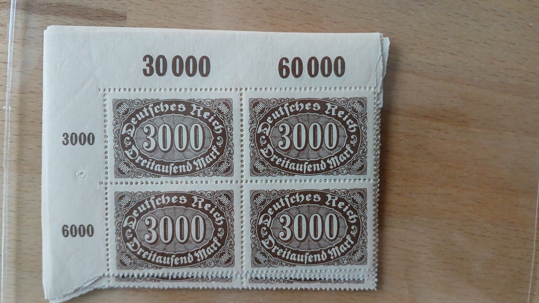 Tutti i francobolli: Briefmarken Deutsches Reich - Postfrisch 3000 – Usato da Nürensdorf venduto da creaconcept